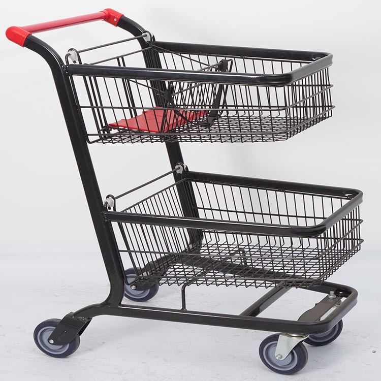 Home Improvement Handyman - 2 Tier Trolley Cart Double Commercial