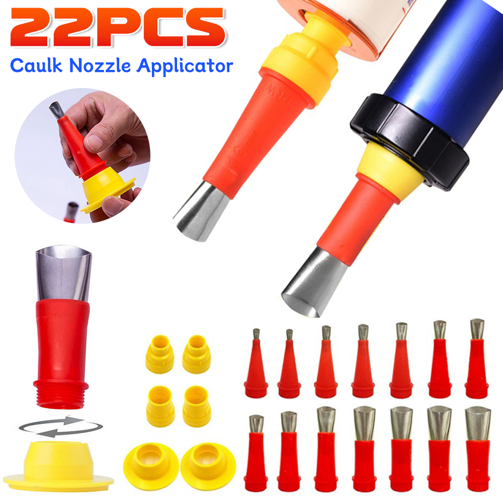 Bathroom Caulk Siliconized - 22Pcs Stainless Steel Caulking Finisher Caulk