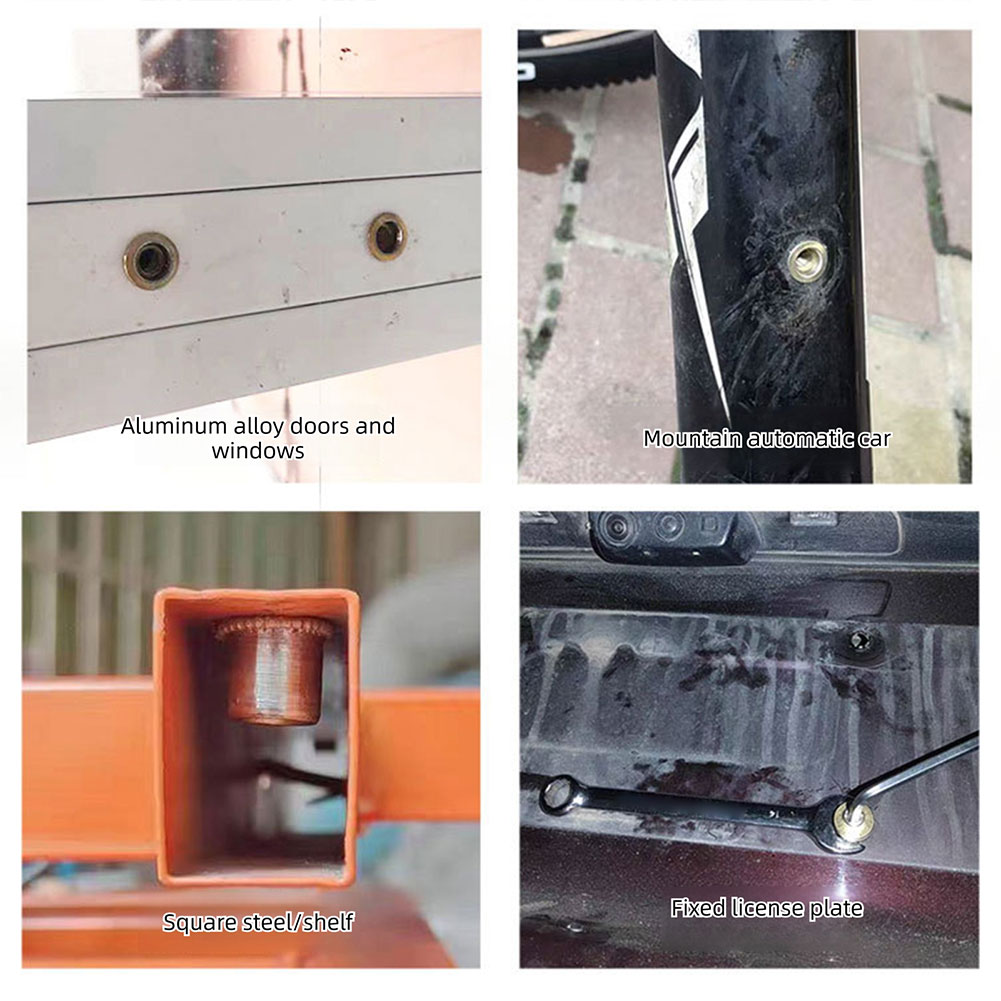 Press-In Nuts Kit,7 Rivets Nut - Home Improvement Show 评论和价格