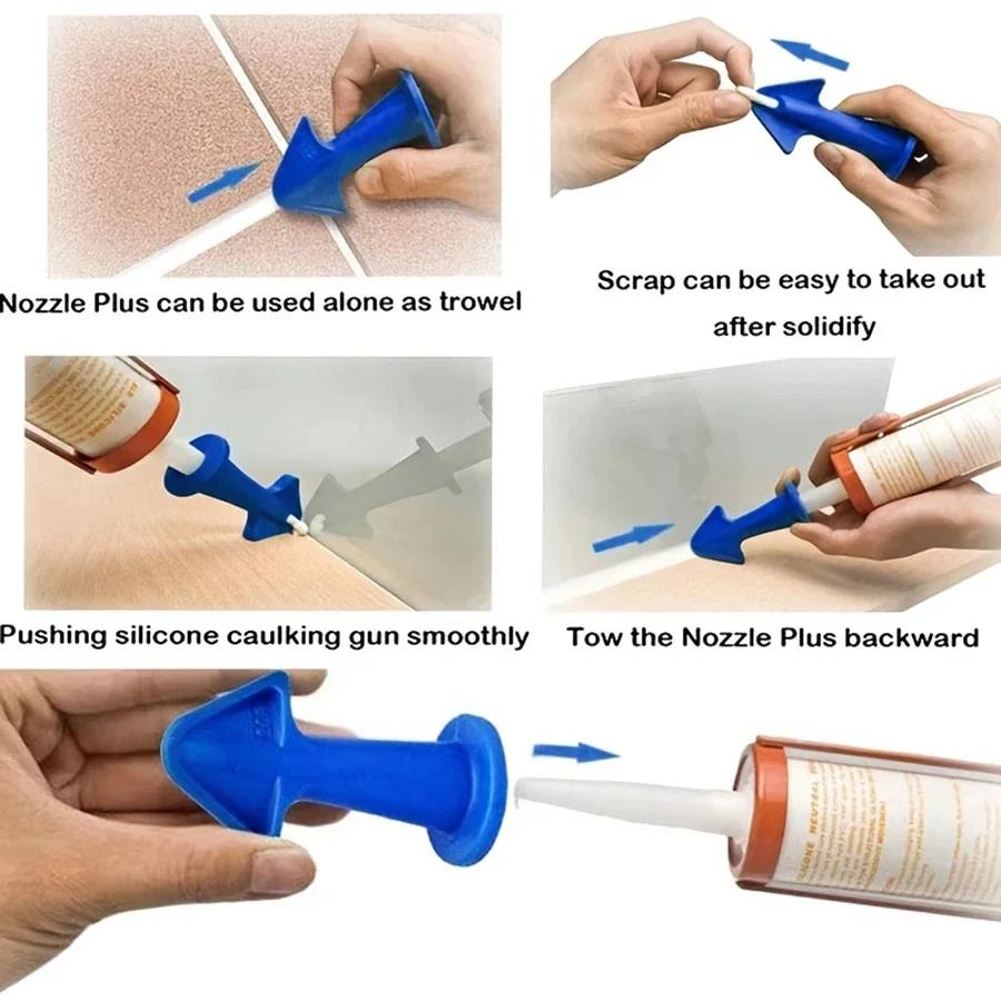 Caulking Tool Set 3PCS Silicon - Bathroom Caulk Siliconized 评论和价格