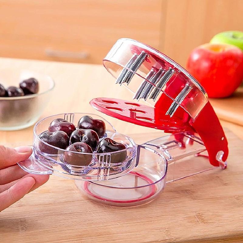 Cherry Pitter Tool 6 Slots Fas - Home Improvement Help 评论和价格