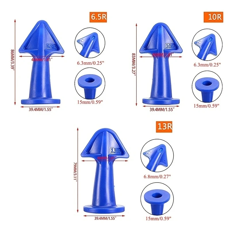 Green Caulking Tool Set 3PCS S - Bathroom Caulk Siliconized 评论和价格