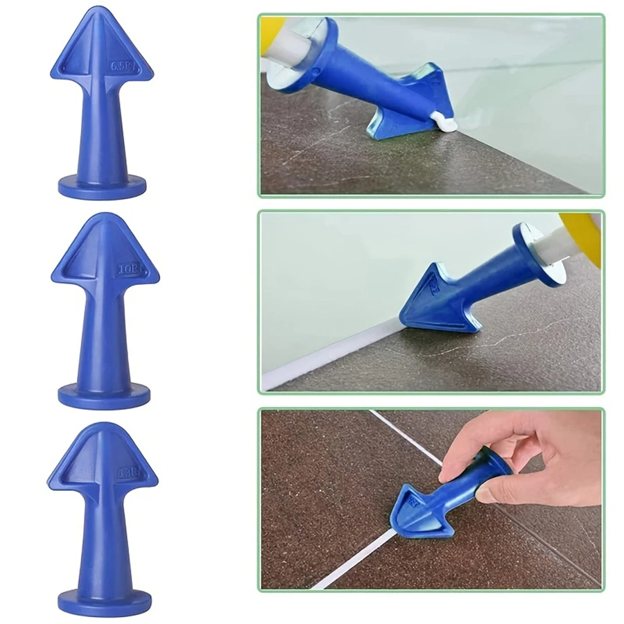 Green Caulking Tool Set 3PCS S - Bathroom Caulk Siliconized 评论和价格