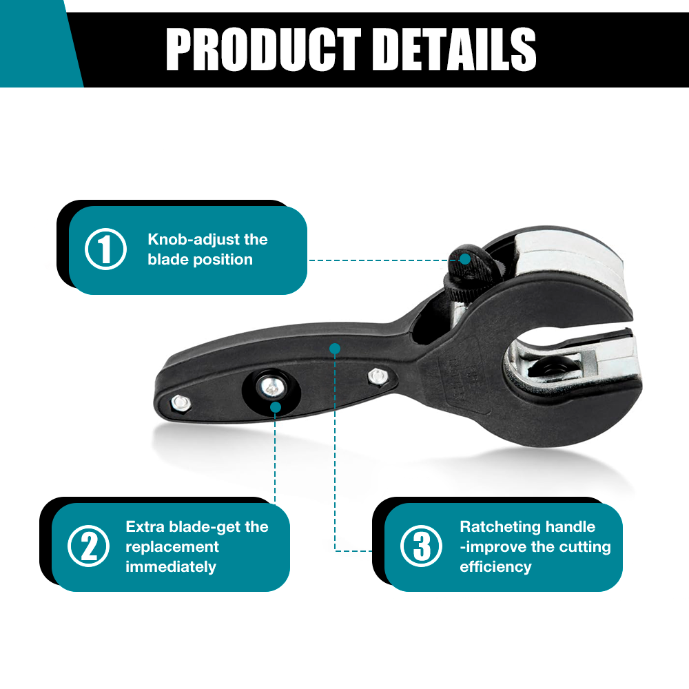 6-29mm Ratchet Pipe Cutter,Hom - Home Improvement Help 评论和价格