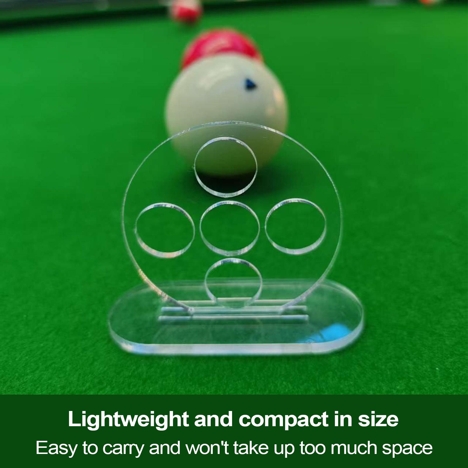 Acrylic Billiard Cueing Traine - Home Improvement Retail 评论和价格