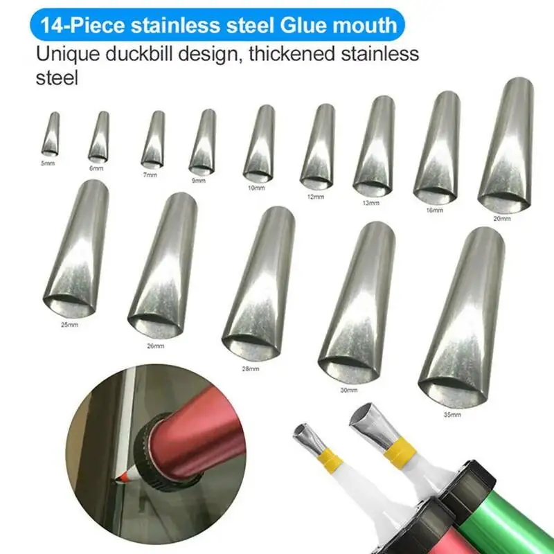 14PCS Stainless Steel Caulk No - Bathroom Caulk Siliconized 评论和价格