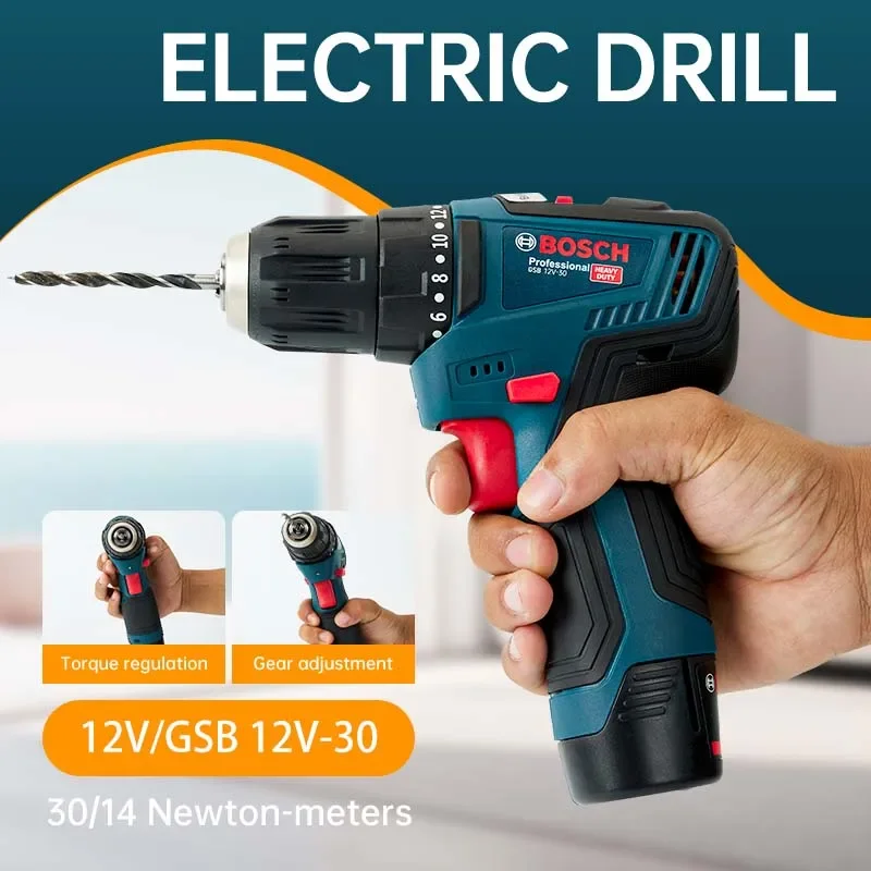 Bosch-GSB 12V-30 Professional  - Power Drill Cordless 评论和价格