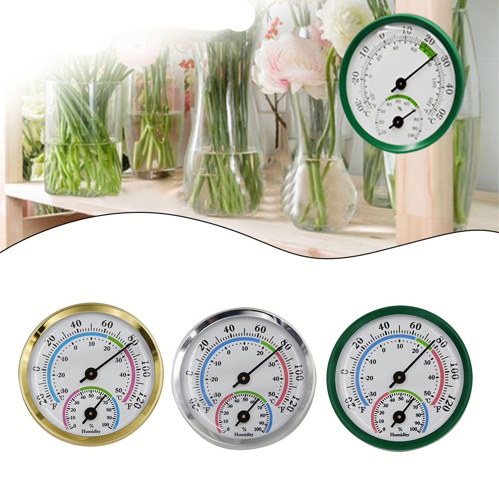 1pcs Aluminum Thermometer Hygr - Home Improvement Tool Time 评论和价格