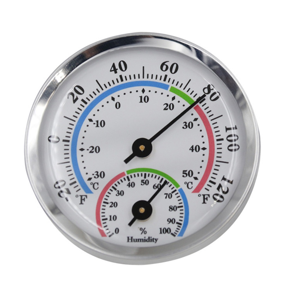 1pcs Aluminum Thermometer Hygr - Home Improvement Tool Time 评论和价格