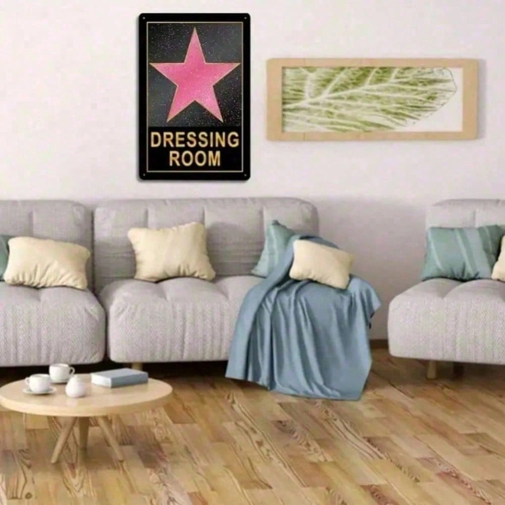 Pink Star Aluminum Tin Sign Ae - Home Improvement Show 评论和价格