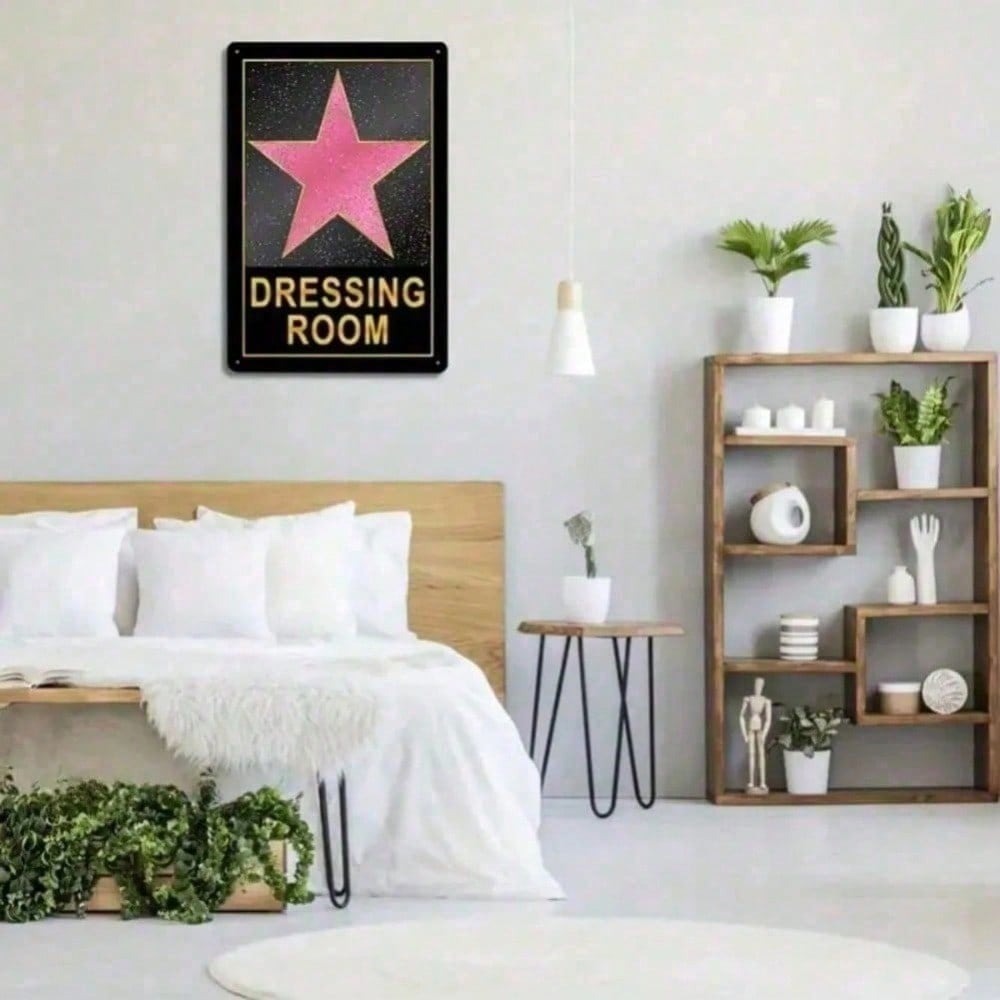 Pink Star Aluminum Tin Sign Ae - Home Improvement Show 评论和价格