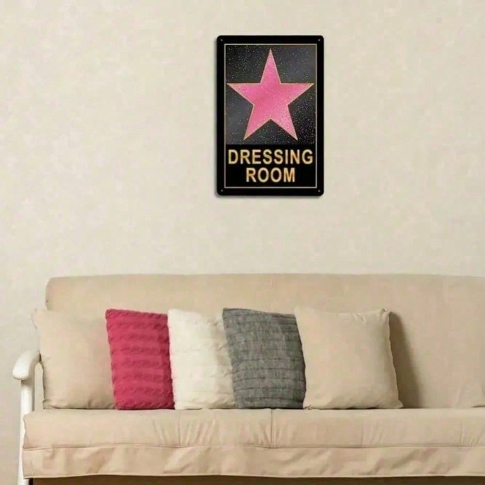 Pink Star Aluminum Tin Sign Ae - Home Improvement Show 评论和价格