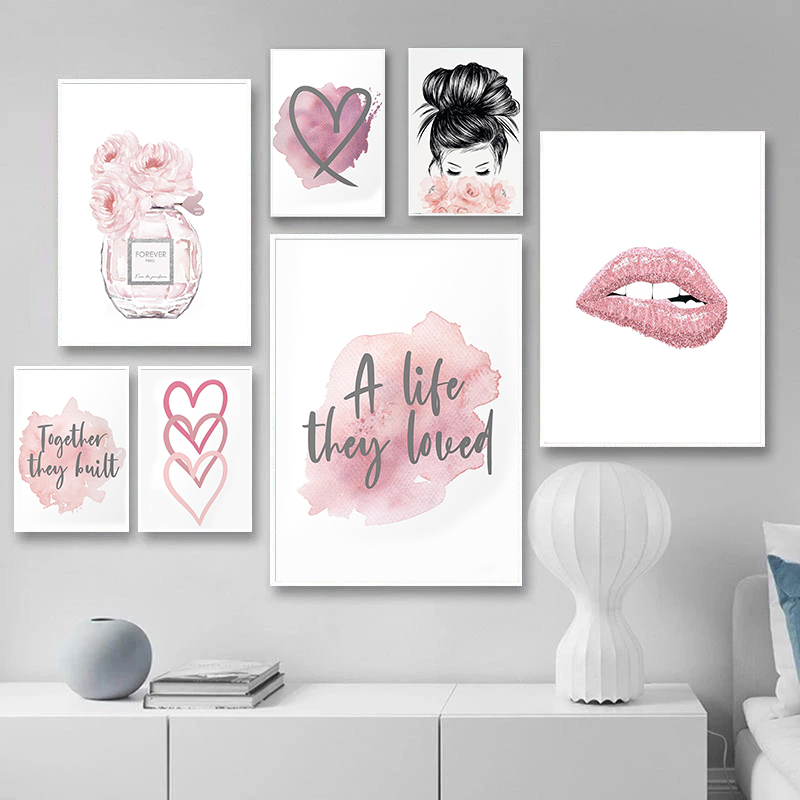 Fashion Simple Pink Love perfu - Home Improvement Show 评论和价格