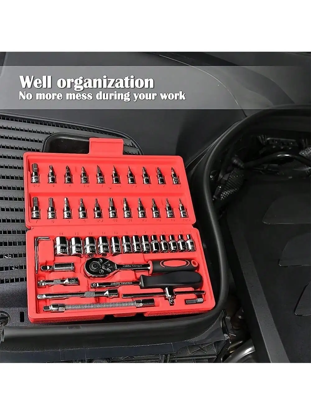 46 Piece 1/4 Inch Drive Socket - Home Improvement Help 评论和价格