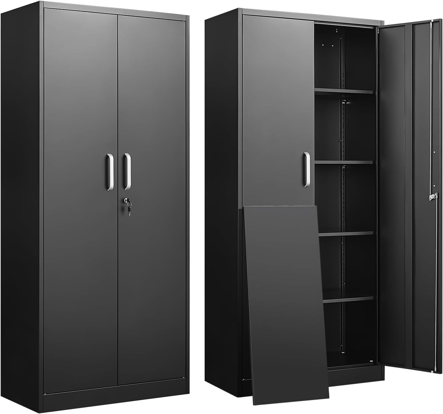 Metal Storage Cabinet With Adj - Home Improvement Help 评论和价格