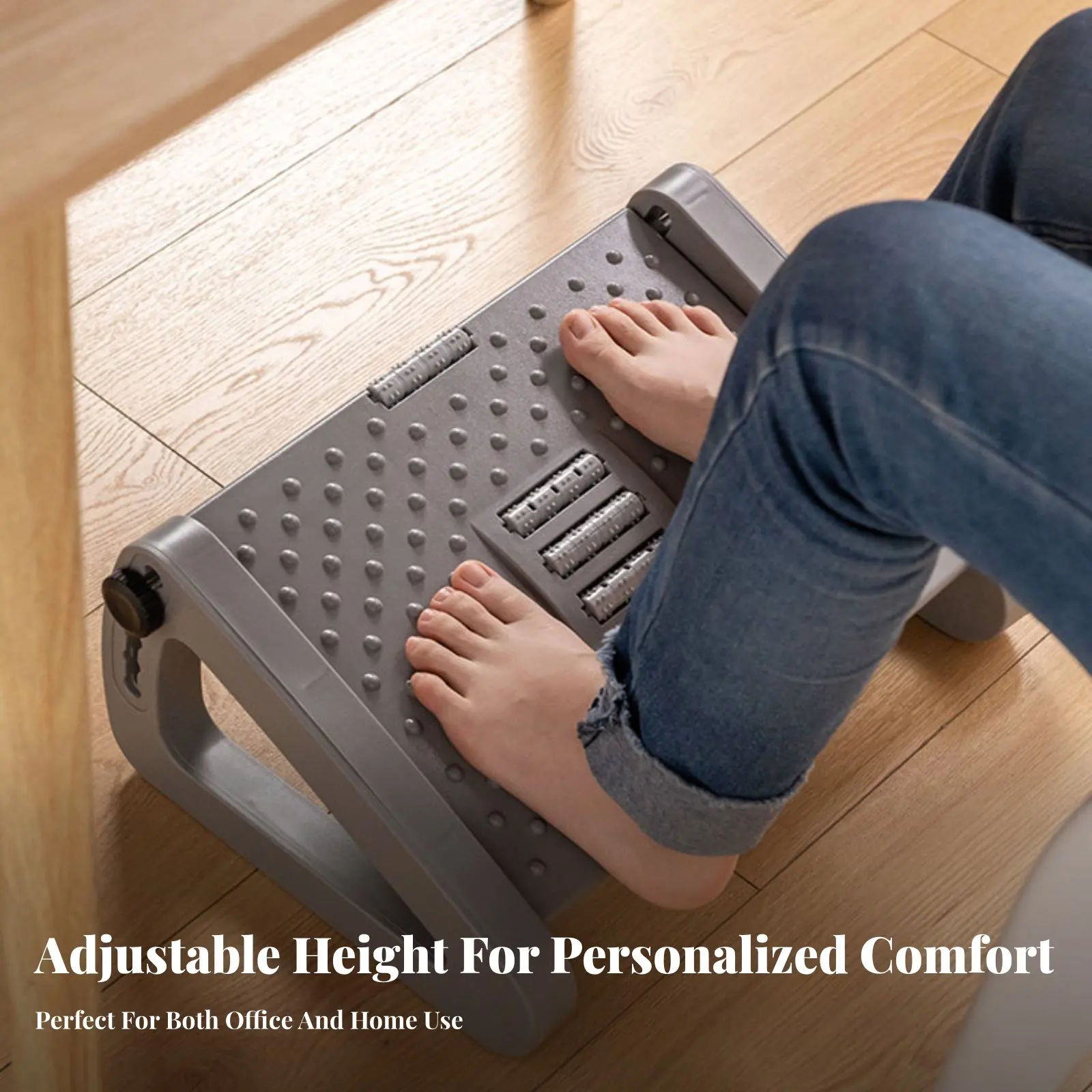 Adjustable Desk-Side Footrest  - Home Improvement Retail 评论和价格