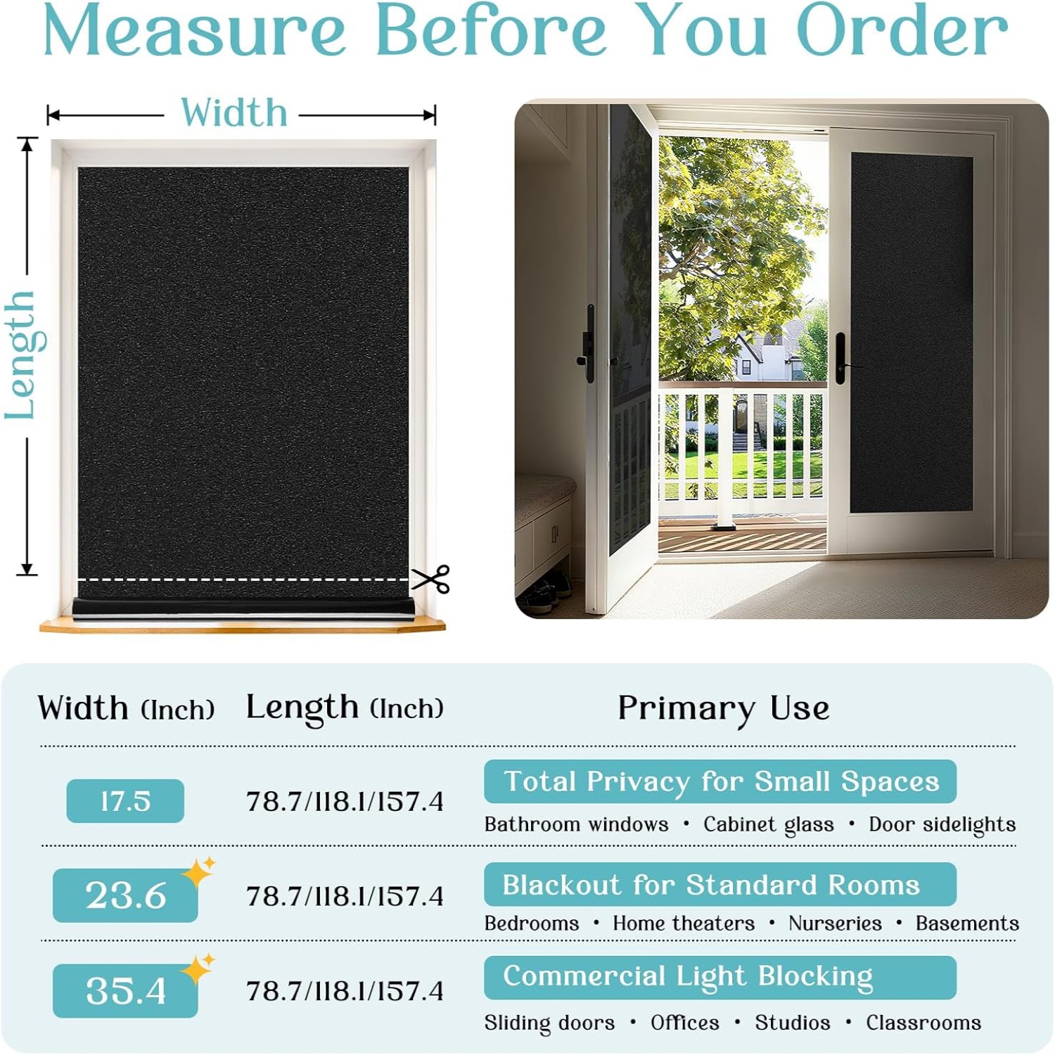 Blackout Window Film Kit, Fros - Home Improvement Show 评论和价格