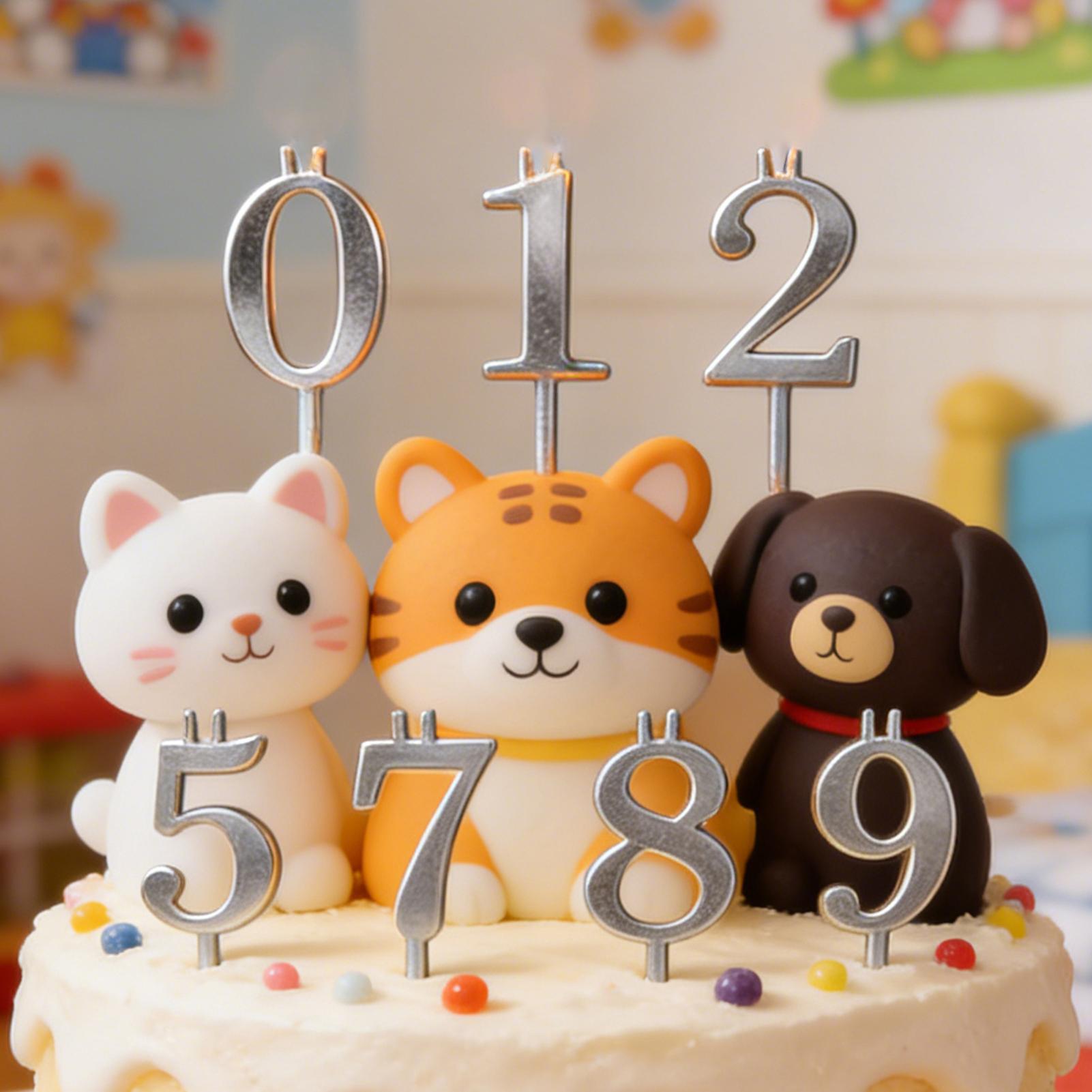10pcs 0-9 Number Cake Toppers  - Home Improvement Help 评论和价格